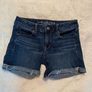 American eagle jean shorts